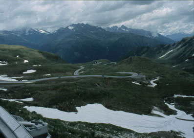 Blick vom Hochtor am Groglockner